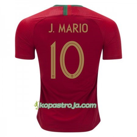 Billiga Fotbollströjor Portugal J.Mario 10 VM 2018 Hemma tröja